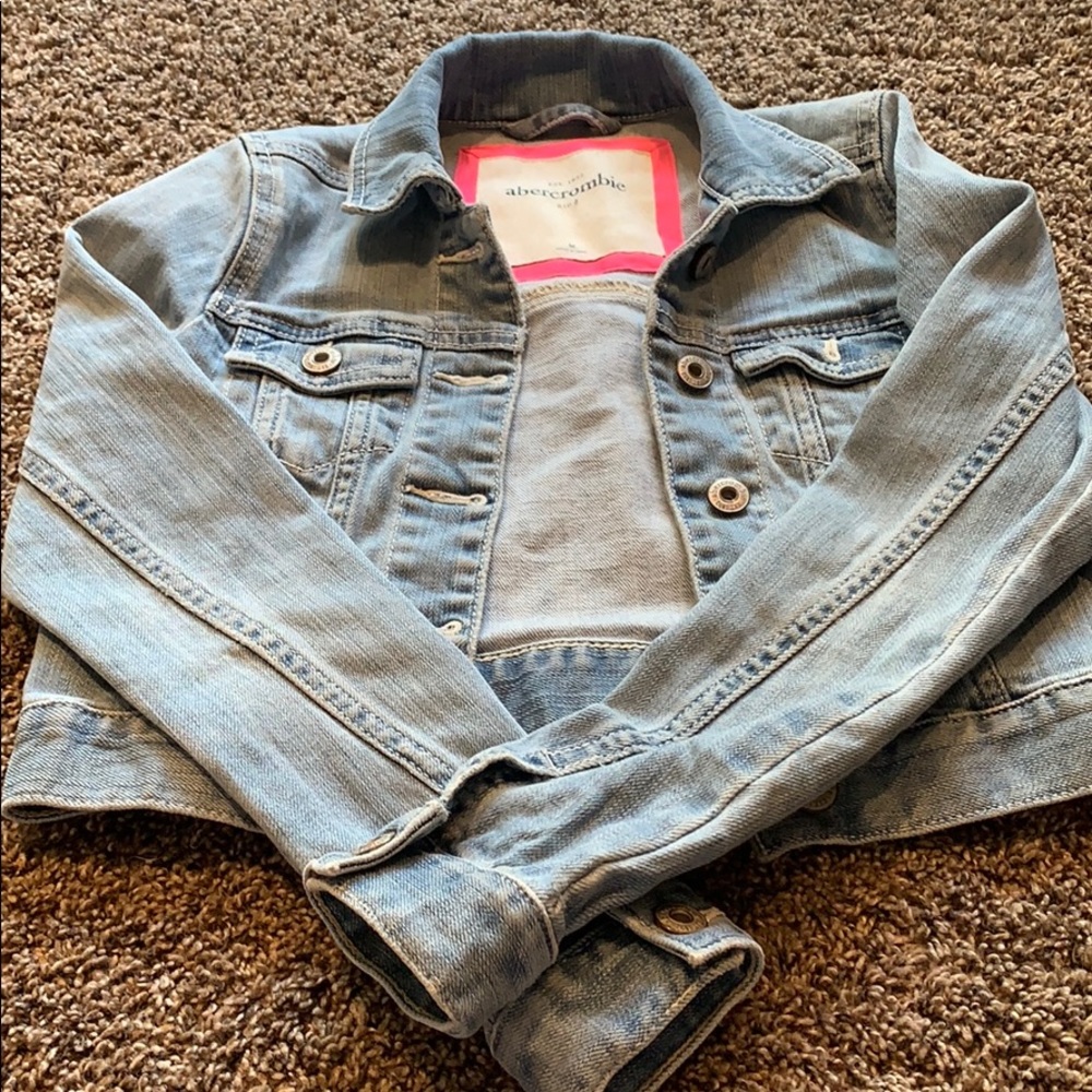 Abercrombie kids jean Jacket